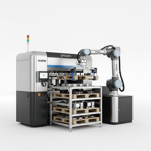 ระบบพาเลทอัตโนมัติของบรอดเดอร์ SPEEDIO เครื่อง CNC ความแม่นยำสูง ระบบเพิ่มประสิทธิภาพการขนถ่าย ตัวควบคุม CNC แบบรวม 1 - Product Image 3