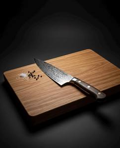 Wood Chopping Board & Serving Platter Durable Rectangle Shape 12mm Thick Dishwasher Safe - Product Image 1