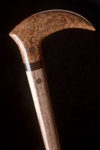 ไม้เท้าเคลือบเงาไม้15ปีไม้เท้าเดินป่าตั้งแคมป์ยาว122ซม. ไม้เท้าเดินป่าออกแบบได้ตามต้องการจากโรงงาน - Product Image 5