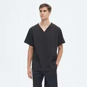 Uniformes Médicos Personalizados de Fábrica, Bata de Laboratorio con Logotipo, Conjunto de Uniformes Médicos para Mujer, Hombre, Unisex, Marca Privada, Una Pieza, 100% Algodón, Uso Hospitalario - Product Image 5