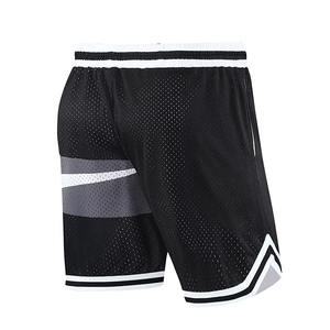 Vêtements de sport de haute qualité en vrac toile hommes personnalisé solide Basketball Shorts Style Vintage respirant taille élastique - Product Image 2
