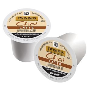 Twinings Chai <b>Latte</b> Black Tea K-<b>Cup</b> Pods for Keurig, 22 Count - Product Image 6