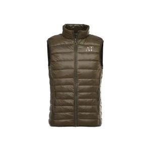 2024 <b>Men's</b> High Quality Puffer <b>Vest</b> Custom Style <b>Heated</b> and Button Decorated Casual Winter Wear at Wholesale Price - Product Image 3
