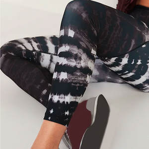 Mallas sin costuras de cintura alta para mujer, pantalones de Yoga con control de barriga y levantamiento de melocotón, tela de secado rápido, suministro de fábrica de ropa deportiva OEM. - Product Image 6