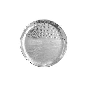 Sous-verre écologique de forme ronde personnalisée en tôle argentée sous-verre de conception pour la maison tapis avec la meilleure qualité - Product Image 4