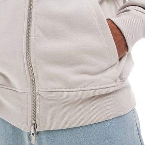 เสื้อสเวตเชิ้ตแบบสวมหัวมีฮู้ดผ้าคอตตอนฟลีซชุดเครื่องแบบออกแบบได้ตามต้องการ - Product Image 5