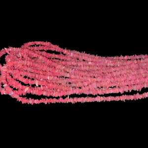 Perles non coupées d'opale éthiopienne rose brin 3mm puces de pépite brutes naturelles pour la fabrication de bijoux pierres précieuses en vrac pour la conception de collier à faire soi-même - Product Image 6