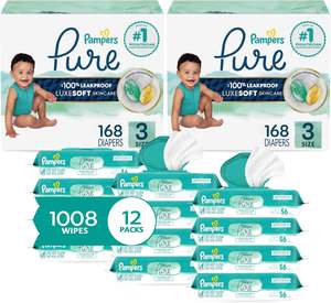 Pañales Pampers Pure Baby – a Base de Plantas, Sin Químicos para la Piel del Bebé - Product Image 4