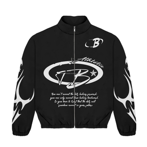 Ensemble de survêtement coupe-vent de sport haut de gamme 130 GSM Micro polyester Tissu lisse Style panneau Logo personnalisé Impression à l'écran - Product Image 2