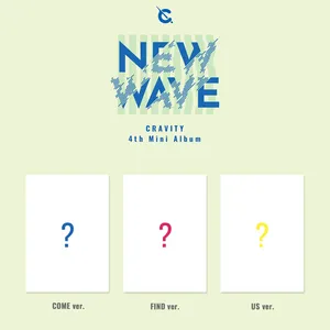 Kpop álbum oficial pré encomenda cravity 4th mini álbum novo ondas (till 27th setembro) photobook ver.