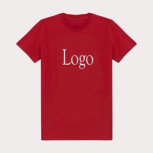 T-shirt 100% coton en vente en gros Jersey ajusté à motifs respirants avec un design à col rond Impression numérique à motif solide personnalisé - Product Image 5