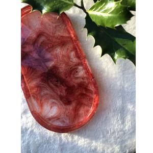 Bandeja de Resina, Artesanía Elegante Hecha a Mano para Decoración, Servir Comida en Bodas, Bebidas, Vino, Agua - Product Image 4