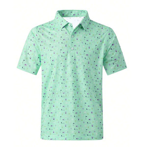 Polo de sublimación ligero con tacto suave y colores resistentes para el uso diario Polo de sublimación - Product Image 1