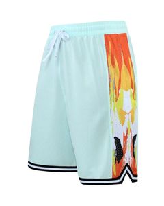 กางเกงขาสั้นบาสเก็ตบอลสำหรับผู้ชายกางเกงออกกำลังกายเล่นฟิตเนสแห้งเร็วระบายอากาศได้ดี - Product Image 4