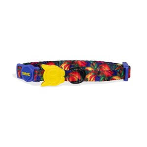 ปลอกคอสุนัข Farm Rio Samba Cat Collar ดีไซน์ทันสมัยสไตล์ตะวันตก พร้อมคุณสมบัติปลดเร็ว ลายพิมพ์เรียบหรู ตกแต่งไฟสวยงาม ผลิตจากโพลีเอสเตอร์ที่ทนทาน - Product Image 2