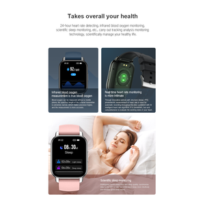 นาฬิกาอัจฉริยะ AOSENWELL P66 แฟชั่น ตรวจจับการนอนหลับ ชาร์จแม่เหล็ก กันน้ำ IP68 แบตเตอรี่ใช้งานได้ยาวนาน นาฬิกาสปอร์ต พร้อมหน้าจอ IPS - Product Image 6