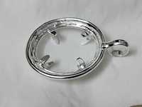 Nouveauté : Pendentif en argent sterling 925 de haute qualité, 25 mm, avec monture ouverte, plaqué or 18 carats, sans plomb ni nickel, respectueux de l'environnement