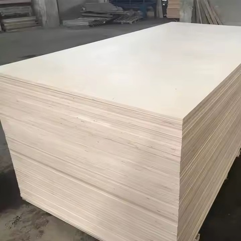 High-Strength 1220x2440x12mm 18mm 21mm Poplar Plywood with Rubber Core Factory Price E0 Phenolic Board Building Materials