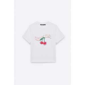 GRIMELANGE LAZZIAR Camiseta oversize de cuello redondo para mujer - Product Image 1