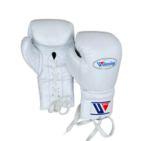 Guantes de Boxeo de Marca Privada, de Piel de Vacuno Premium, con Cierre de Cordones, Absorción de Impactos, Personalizables, para Adultos, de Secado Rápido