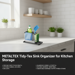 ที่จัดระเบียบอ่างล้างจาน METALTEX Tidy-Tex สำหรับจัดเก็บในครัว - Product Image 3