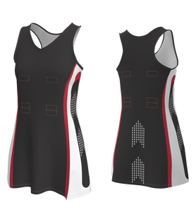 Uniforme de netball respirant en taille plus avec impression par sublimation OEM, tissu à séchage rapide, design personnalisé pour les ensembles masculins - Product Image 3