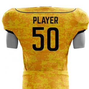 Venta directa de fábrica, uniforme de fútbol americano hecho en Pakistán, ropa deportiva, uniforme de fútbol americano para hombres - Product Image 5