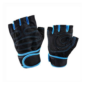 2025 hombres medio dedo gimnasio levantamiento de pesas Fitness guantes neopreno poliéster Material Fitness guantes para levantamiento de pesas - Product Image 2