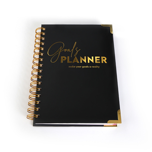 Custom Logo 2026 A5 A4 Black Spiral Weekly Wellness Goal Diary <strong>Journal</strong> <strong>Wedding</strong> <strong>Planner</strong> Notepad Workbook Notebook Printing - Product Image 6
