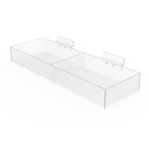 Grand plateau en acrylique de qualité supérieure Conception personnalisée Ustensiles de cuisine durables Idéal pour servir à la maison et lors d'événements spéciaux - Product Image 1