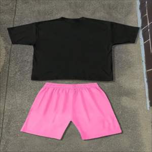 Ensemble short d'été 2 pièces pour hommes Streetwear avec short et t-shirt Ensemble short et t-shirt léger et respirant pour hommes à la mode. - Product Image 3