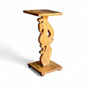 Handmade Solid Wood <b>Side</b> <b>Table</b> <b>Rustic</b> Luxury Console Furniture for Living Room Bedroom Hotel Entry Villa Console <b>Tables</b> - Product Image 1