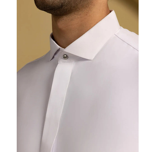 Último modelo de hombre Casual musulmán Jubba Thobes Color sólido hecho a medida Oriente Medio hombres Jubba de talla grande tarifa al por mayor - Product Image 4