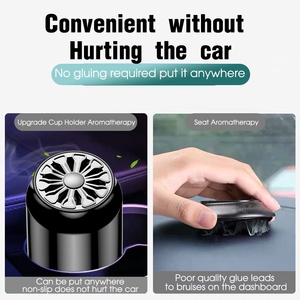 TAYYI <b>Car</b> Aromatherapy <b>Diffuser</b> Solar Powered ABS Material Natural <b>Fragrance</b> Odor Removal In <b>Car</b> Use - Product Image 4