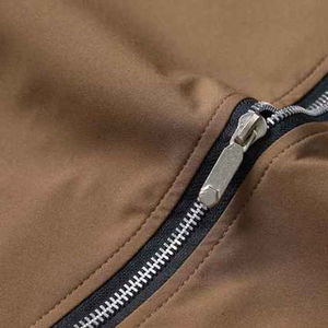 Chaqueta Bomber Deportiva Personalizada de Lona para Hombre, Servicio OEM, Alta Calidad 2025 - Product Image 3