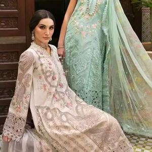 2025 New Arrival Indian Pakistani Maxi Style Frock for Women Low MOQ Custom Made Party <b>Wedding</b> Frock <b>Dresses</b> - Product Image 1