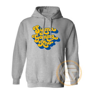 Trésors grecs – Sweat à capuche personnalisé en molleton de coton 500g Sigma Gamma Rho avec logo brodé sur le devant, écologique et respirant pour l'automne - Product Image 3