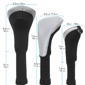 Funda para el cabezal híbrida de construcción duradera, ideal para practicar y jugar al aire libre, protección de tela acolchada - Product Image 3