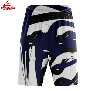 Pantalones Cortos Deportivos Grises para Hombre, Diseño Nuevo, OEM, Elásticos en 4 Direcciones - Product Image 3