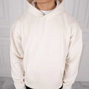 Sweat à capuche pour hommes de haute qualité à impression de logo personnalisé en bas quantité minimale de commande Fabricant de vêtements de rue Sweat à capuche en coton à impression bouffante 3d - Product Image 2