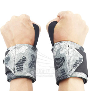 Muñequeras de entrenamiento de gimnasio de último estilo, servicio OEM, producto caliente, muñequeras de levantamiento de pesas - Product Image 4