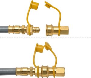 Tuyau de gaz naturel pour barbecue avec raccords rapides |   Conduite de gaz naturel pour barbecue, <span class=keywords><strong>four</strong></span> <span class=keywords><strong>à</strong></span> <span class=keywords><strong>pizza</strong></span> - Product Image 3