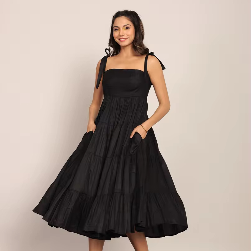 sachin and babi light blue dress Buy Black Skater Dress With Lace Stretchy Fit & Breathable Mesh
