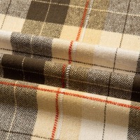 Telas de Franela Tejidas con Hilo Teñido, Patrones Ripstop en Espiga, 100% Algodón, Colores Sólidos para Ropa, Ropa de Cama y Textiles para el Hogar