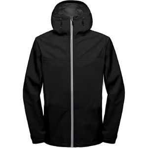 Chaqueta Impermeable para Hombre con Diseño Plegable, Capucha Ajustable y Acabado Duradero, Ideal para Viajes - Product Image 5