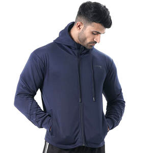 Style personnalisé Zip up Streetwear Zipper Double Zip Polaire Poids Lourd Hoodie Hommes Hoodies - Product Image 1