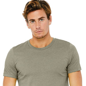 Camiseta ajustada 180GSM para hombre Tela ligera de algodón orgánico Premium con cuello redondo para crear identidad de marca - Product Image 5