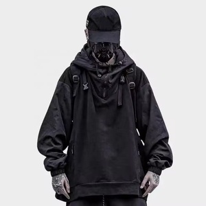 Sudadera con capucha Techwear para hombre, sudaderas gráficas de invierno holgadas cómodas personalizadas con estampado de diferentes colores ligeros - Product Image 4