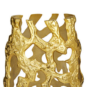 Jarrones de flores de Coral niquelado negro para interiores de aluminio, decoración de fiestas de eventos de boda, jarrón de Coral para centro de mesa - Product Image 4