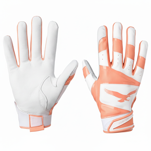 Gants de frappe de baseball en gros avec logo personnalisé, résistants à l'abrasion, antidérapants, amortissant les chocs, ventilés, gants de frappe de softball - Product Image 4